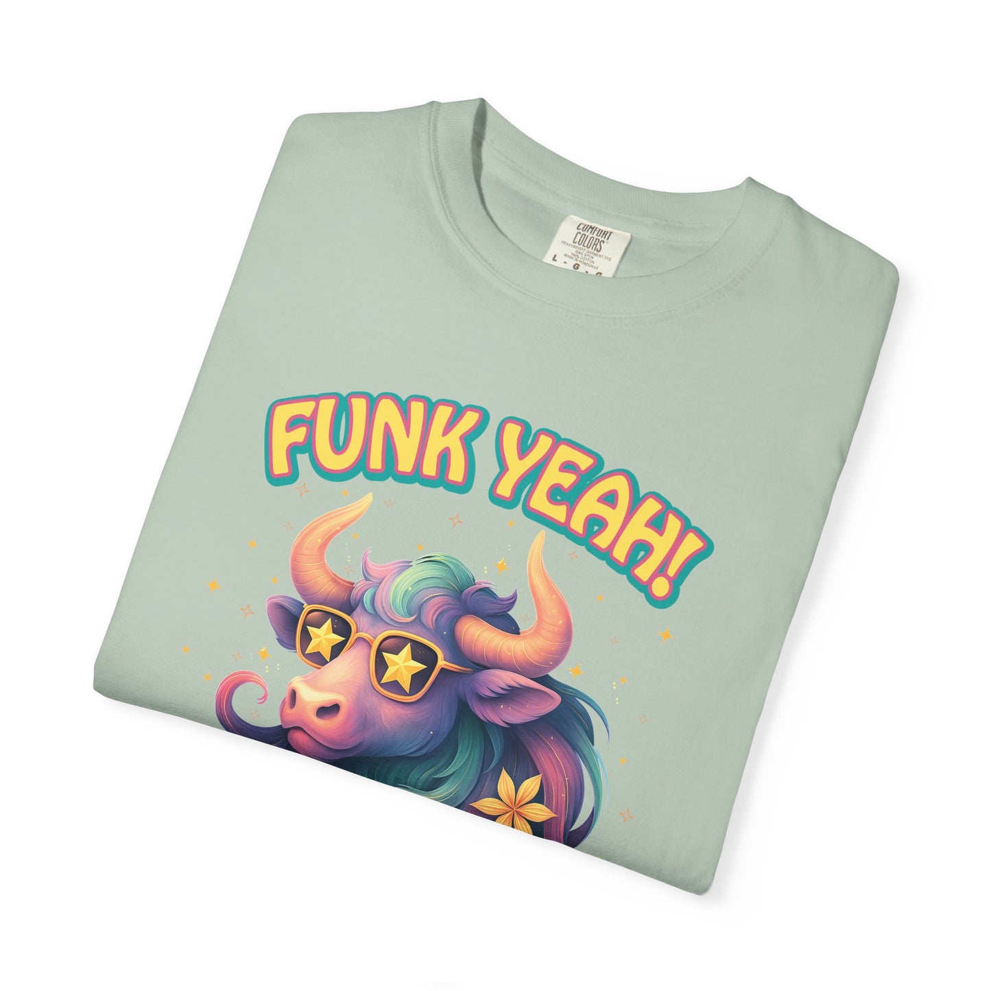 Funk Yeah I’m a Taurus T-Shirt | Cool Retro Taurus Graphic Tee | Comfort Colors 1717 | Astrology Shirt for Earth Signs