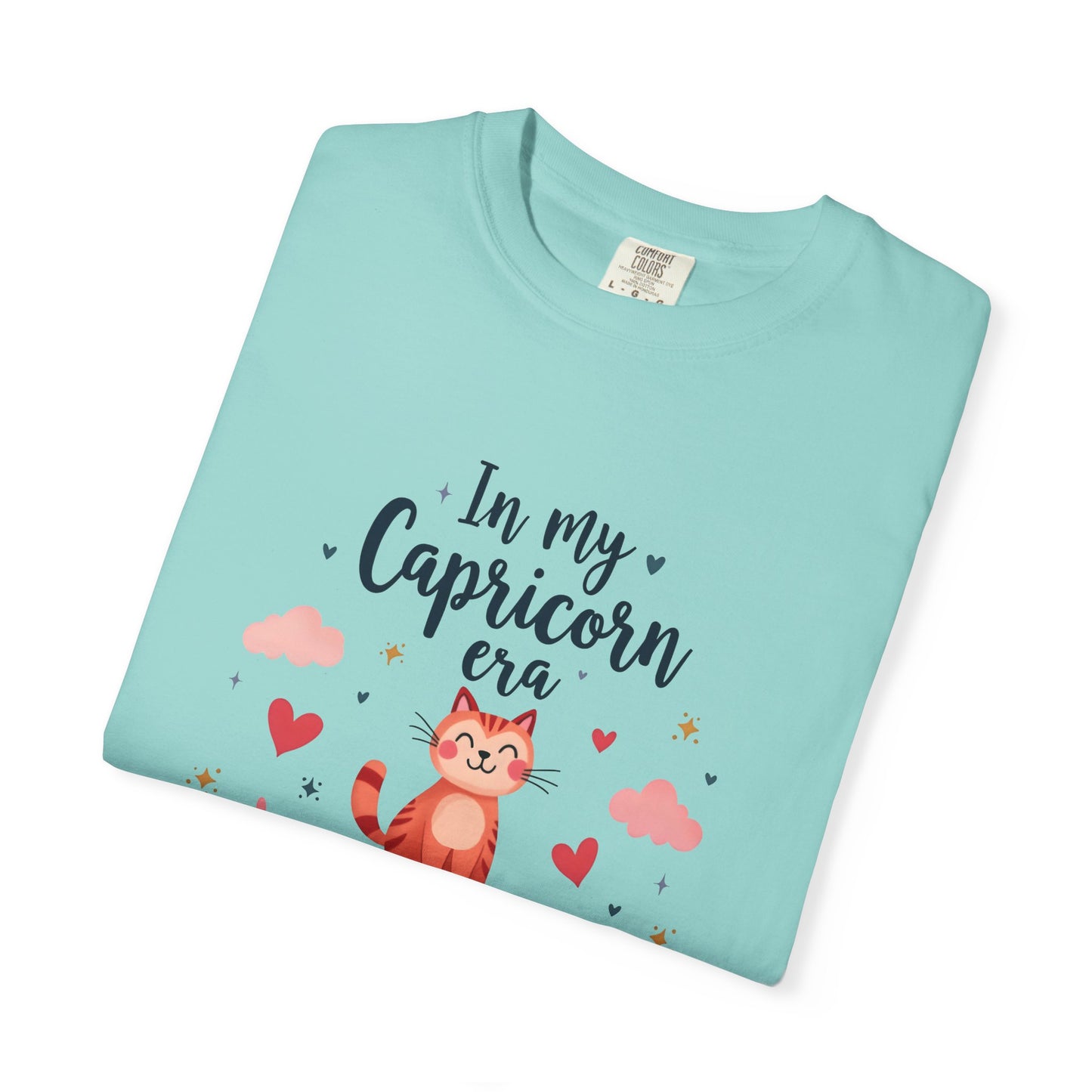 In My Capricorn Era – Cozy Cat Mountain Tee