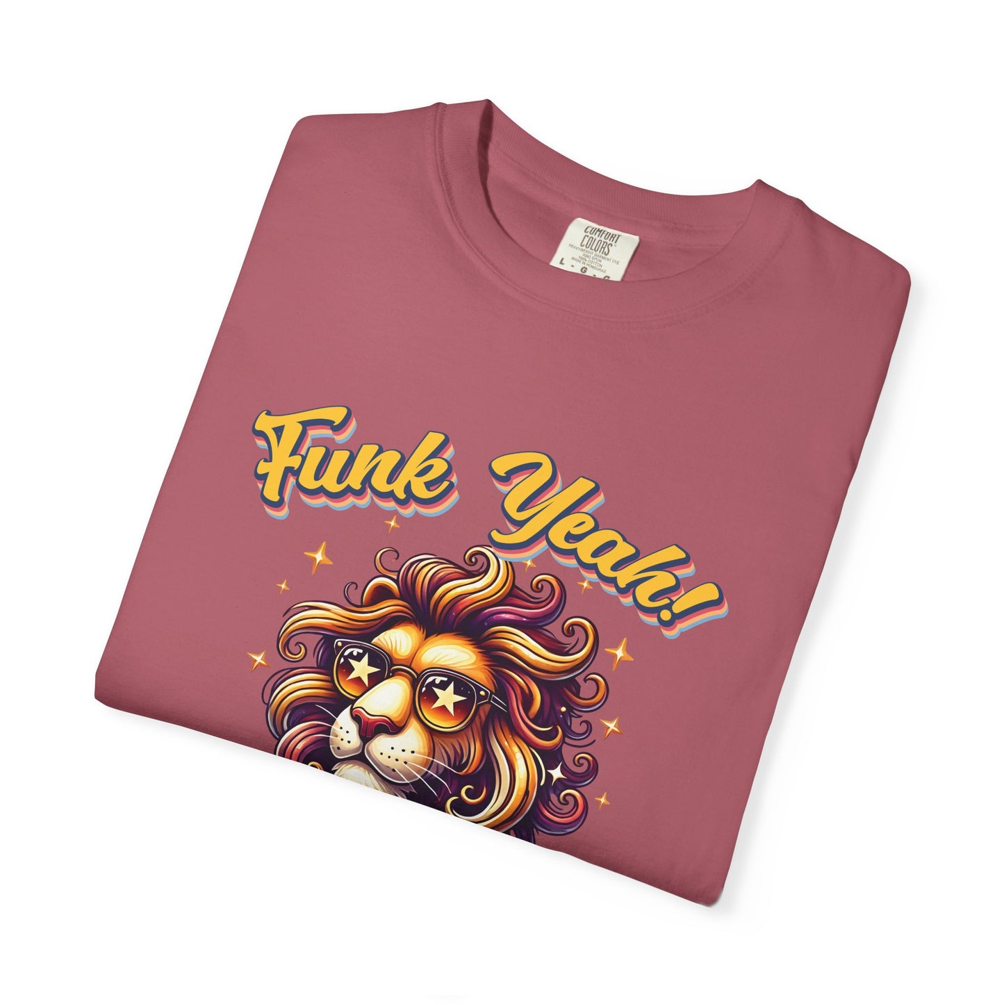 Funk Yeah I’m a Leo- Retro Groovy Lion T-Shirt