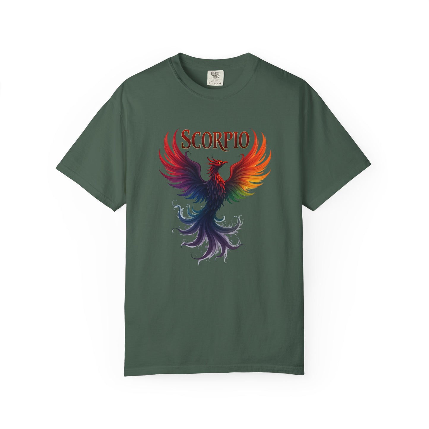 Scorpio Phoenix Tee β Multicolor Zodiac Shirt
