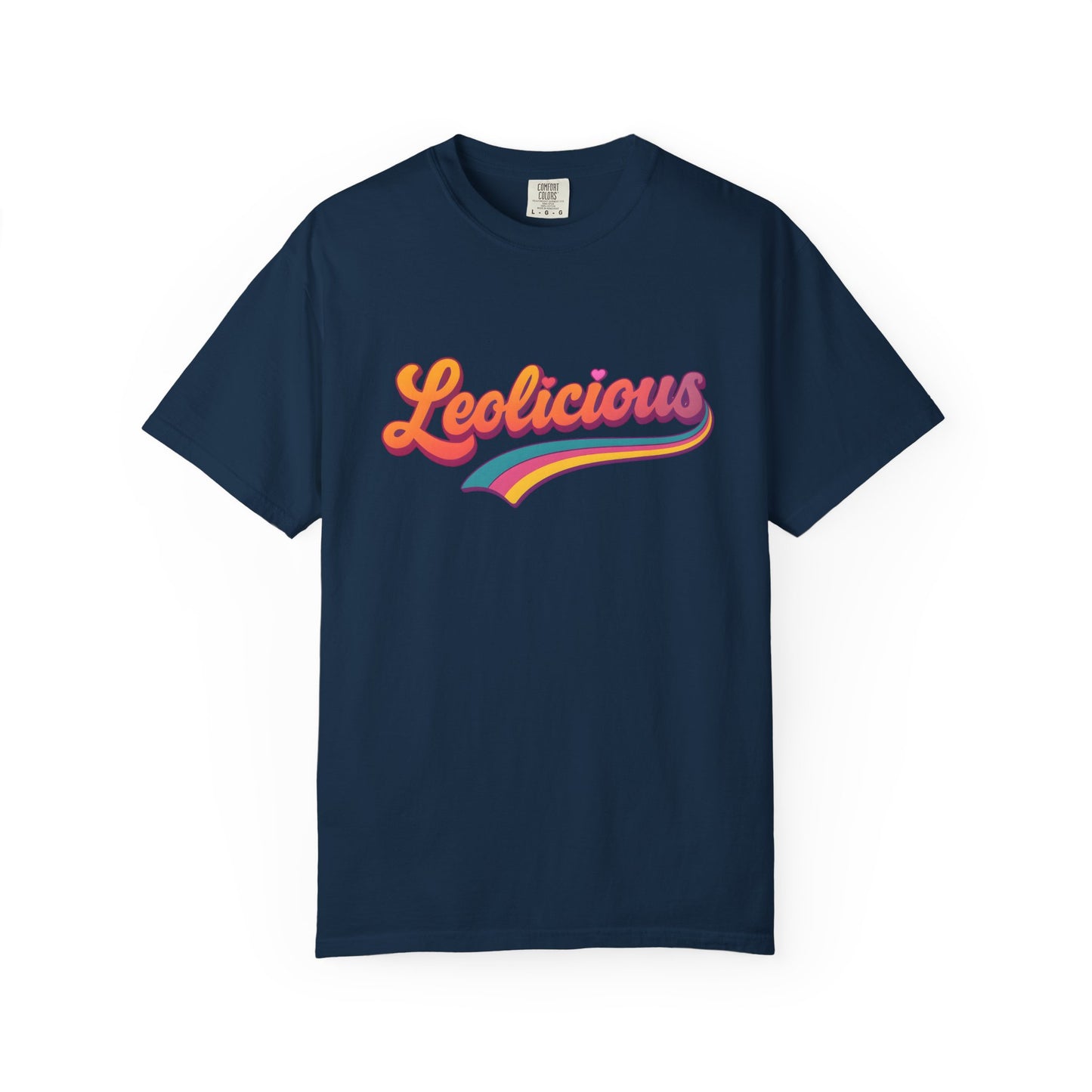 Leolicious β Retro Groovy Leo Zodiac Tee