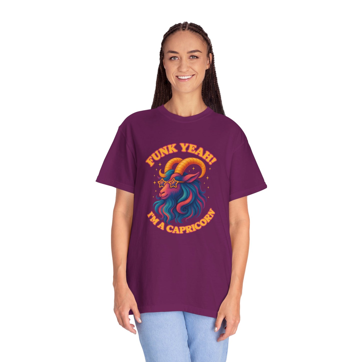 Funk Yeah! I’m a Capricorn – Psychedelic Goat Groove Tee