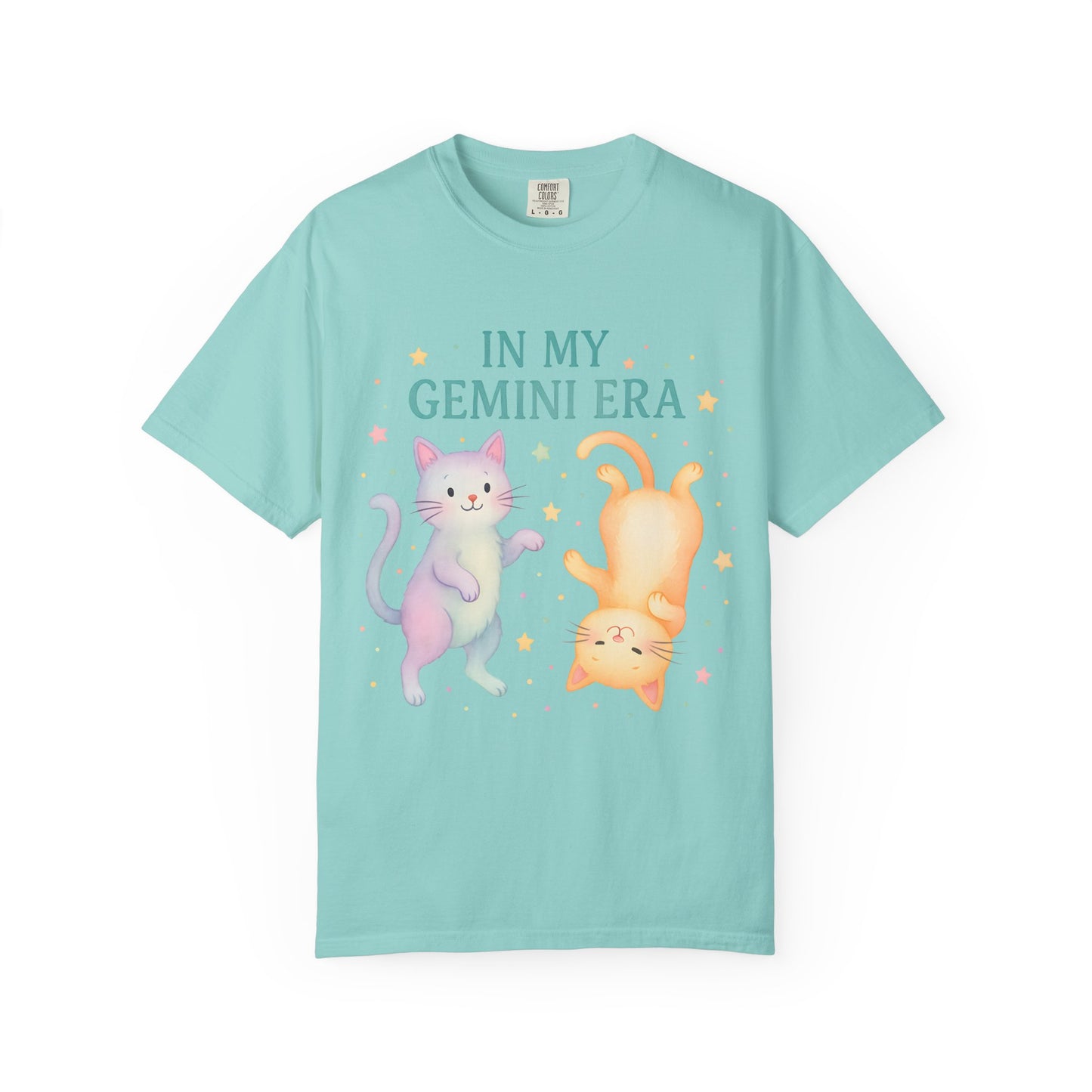 In My Gemini Era Tee β Playful Funny Cats Zodiac Shirt