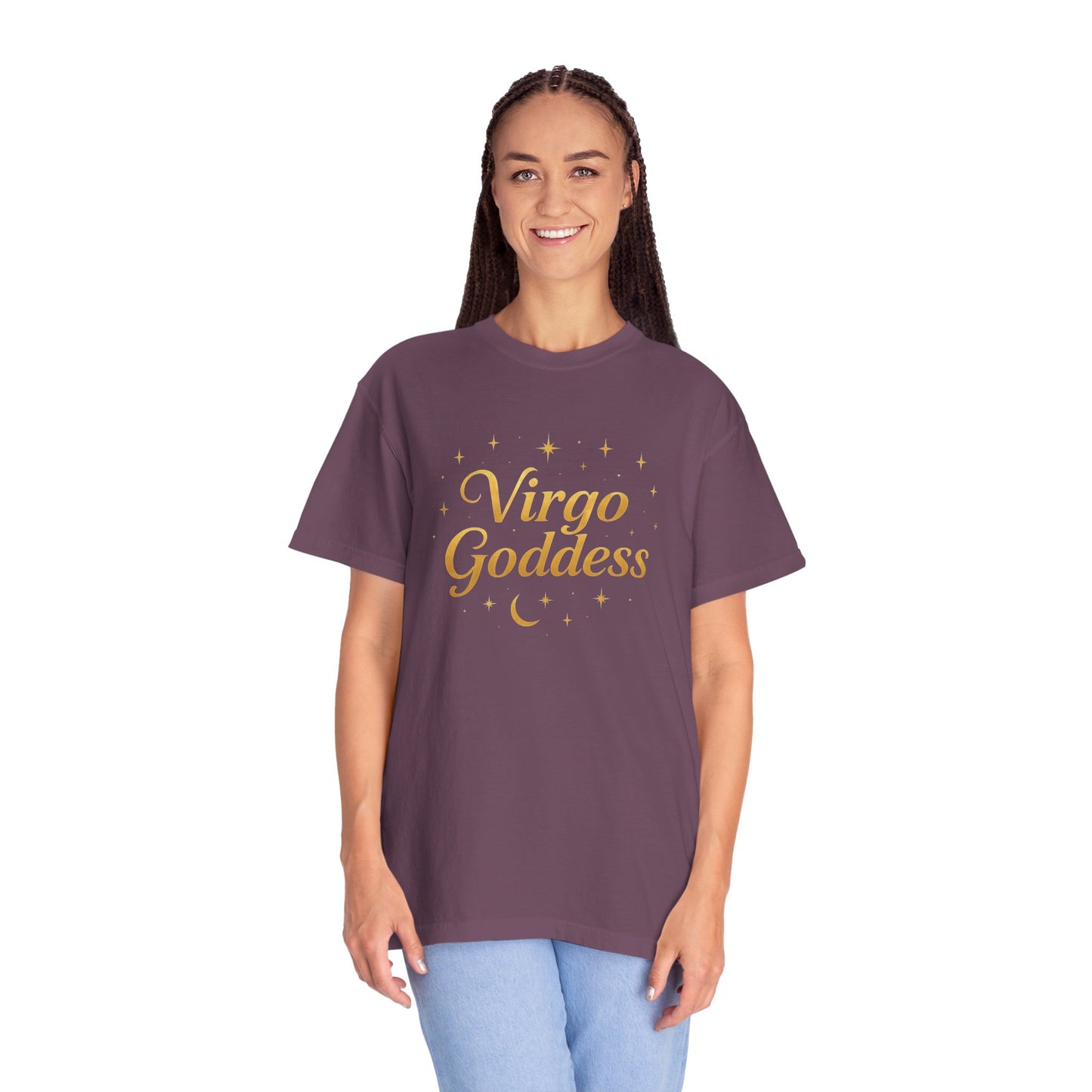 Virgo Goddess – Vibrant Witchy Zodiac Tee