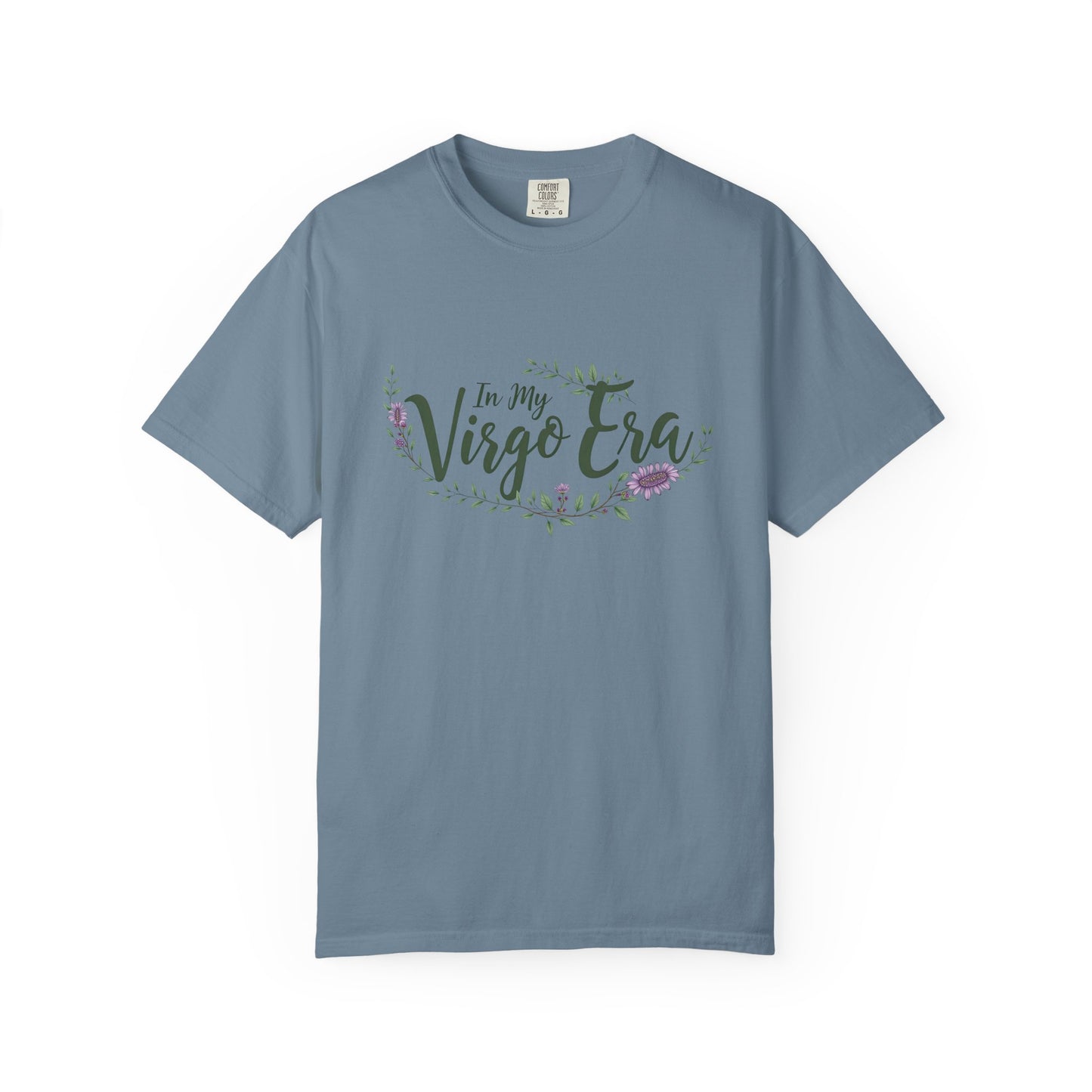 In My Virgo Era β Pretty Floral Zodiac Tee