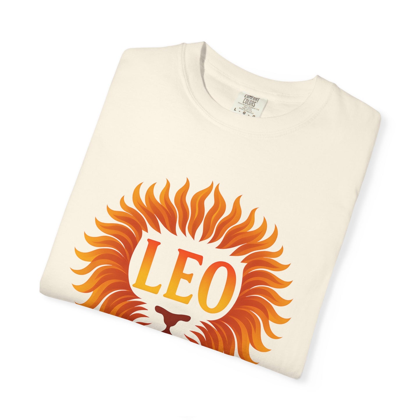 Leo Lion Flame Mane Tee - Vibrant Radiance