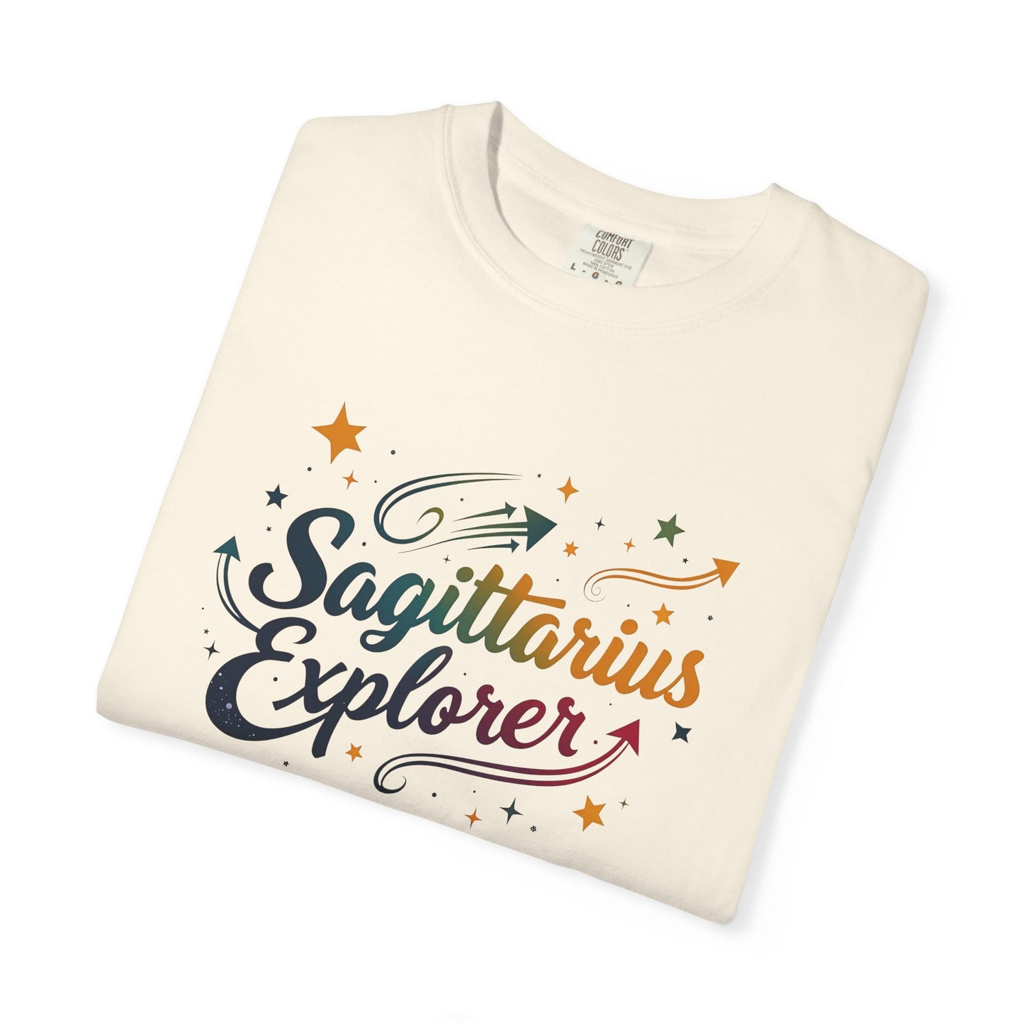 Sagittarius Explorer – Colorful Tee Zodiac Shirt