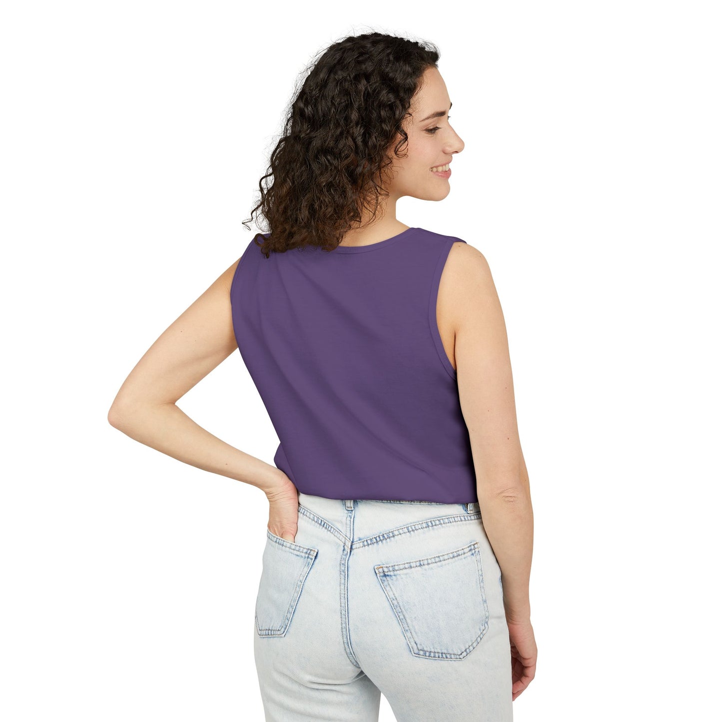 I'm Super Natural - Retro Affirmation virgo Tank Top (Unisex)