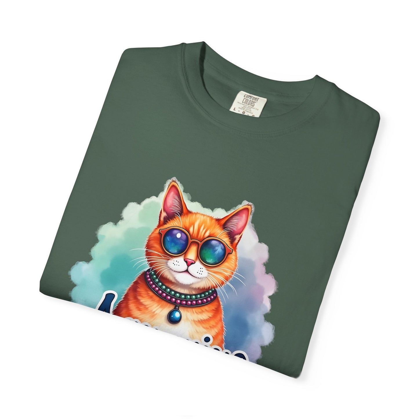 Aquarius One Cool Cat – Colorful Zodiac Shirt