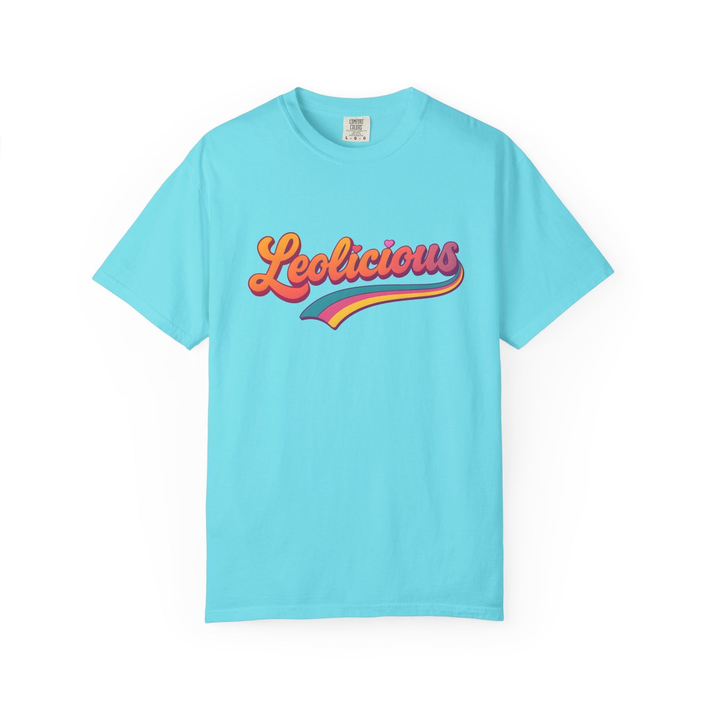 Leolicious β Retro Groovy Leo Zodiac Tee