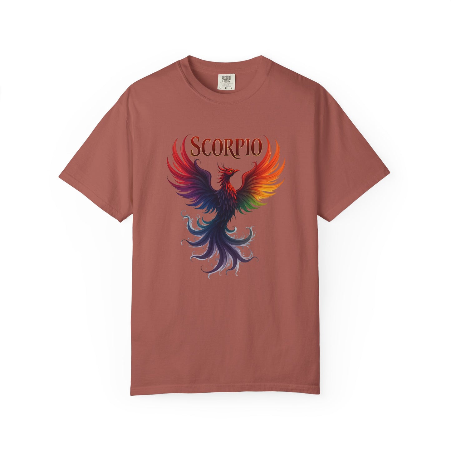 Scorpio Phoenix Tee β Multicolor Zodiac Shirt
