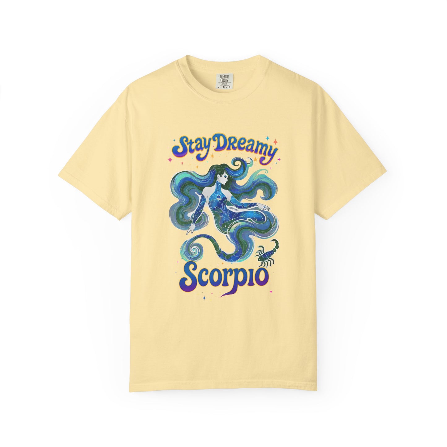 Stay Dreamy Scorpio – Mystical Mermaid Tee for the Celestial Siren