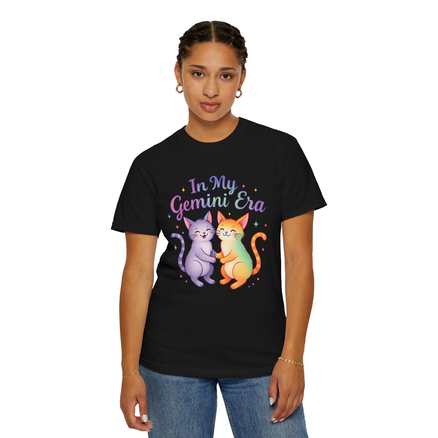 In My Gemini Era Tee – Colorful Cute Zodiac Shirt