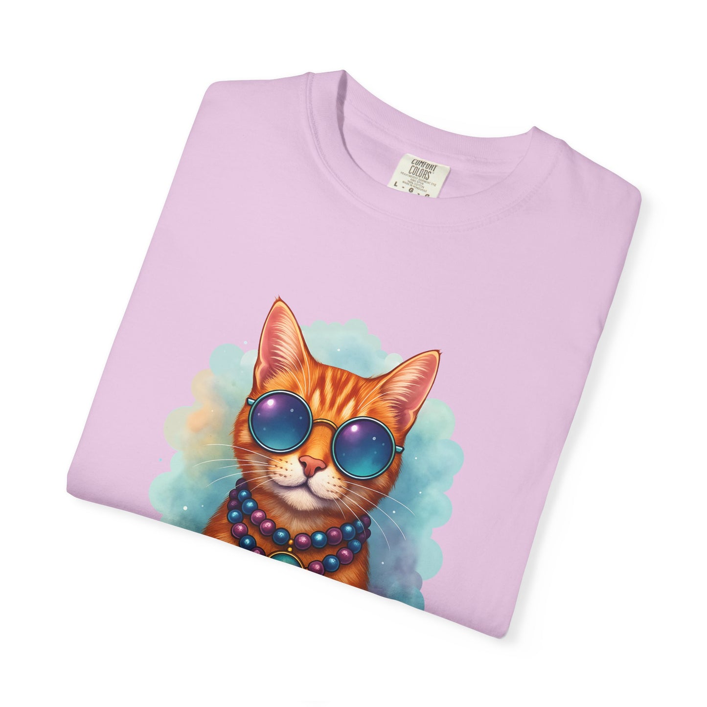 Aquarius One Cool Cat – Groovy Cosmic Kitty T-shirt