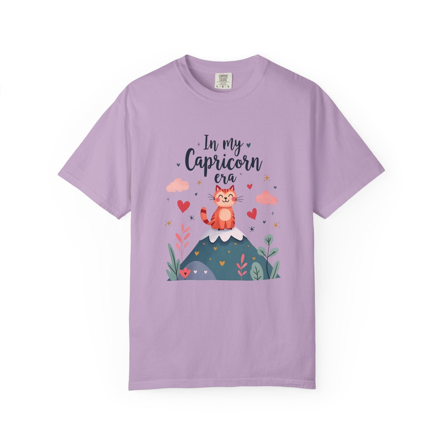 In My Capricorn Era – Cozy Cat Mountain Tee