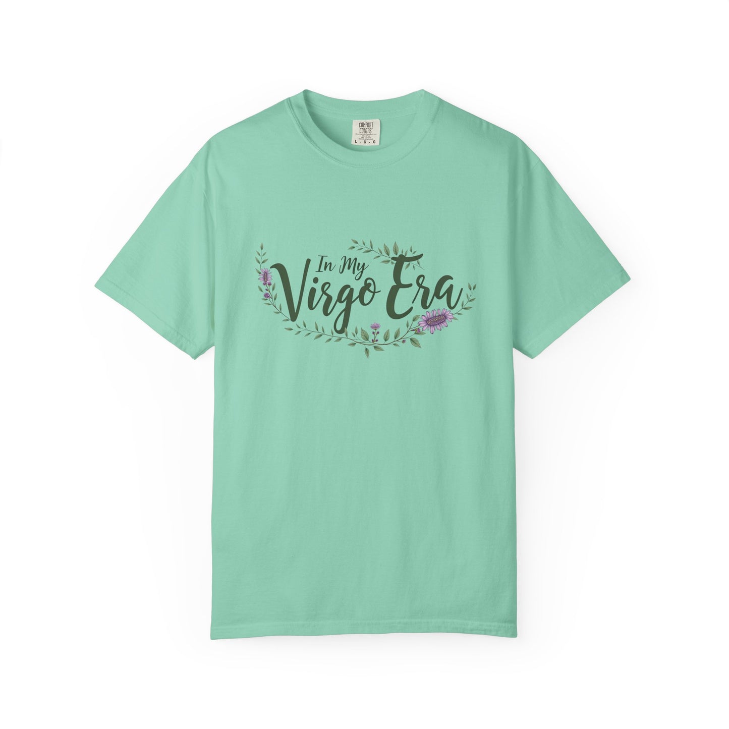 In My Virgo Era β Pretty Floral Zodiac Tee