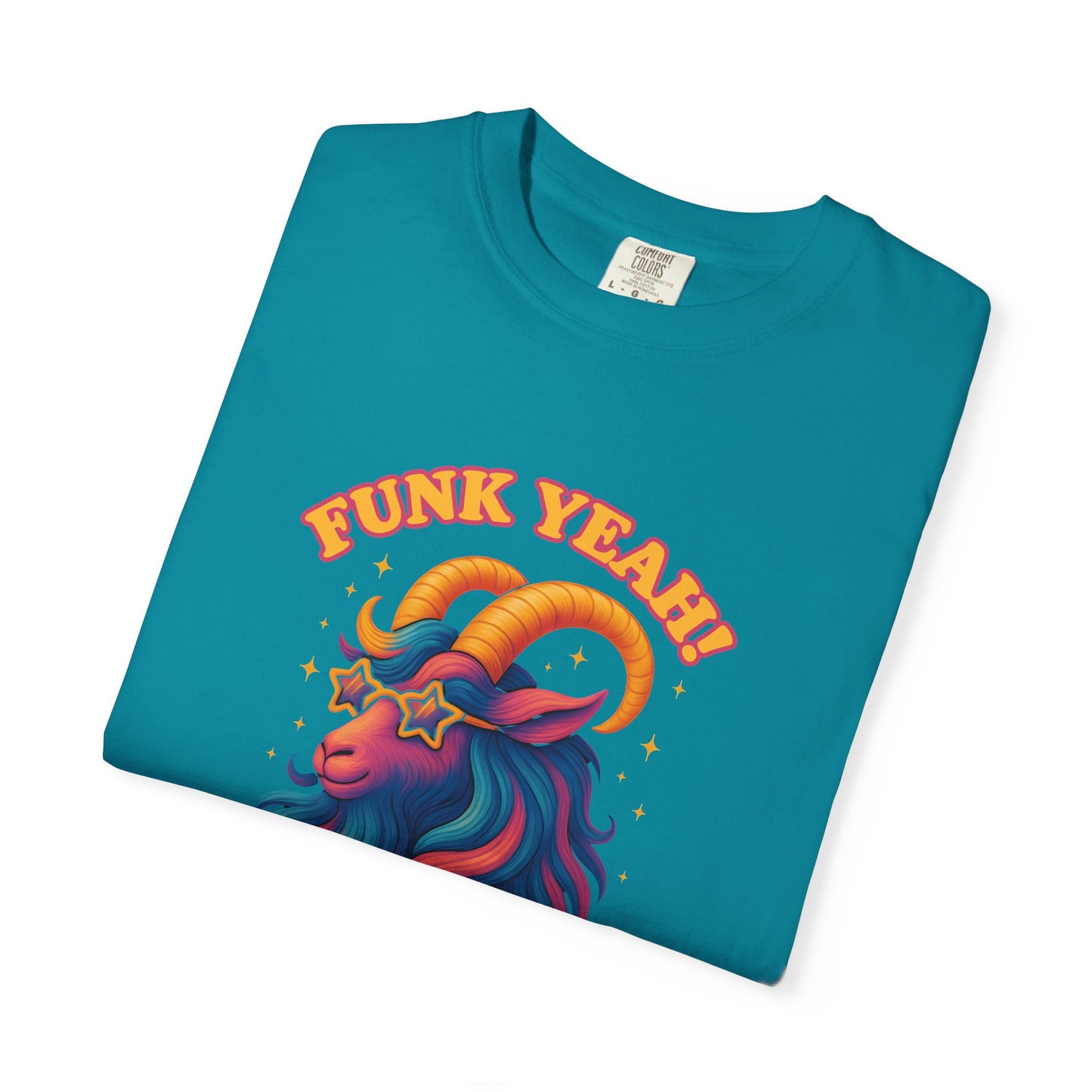 Funk Yeah! I’m a Capricorn – Psychedelic Goat Groove Tee