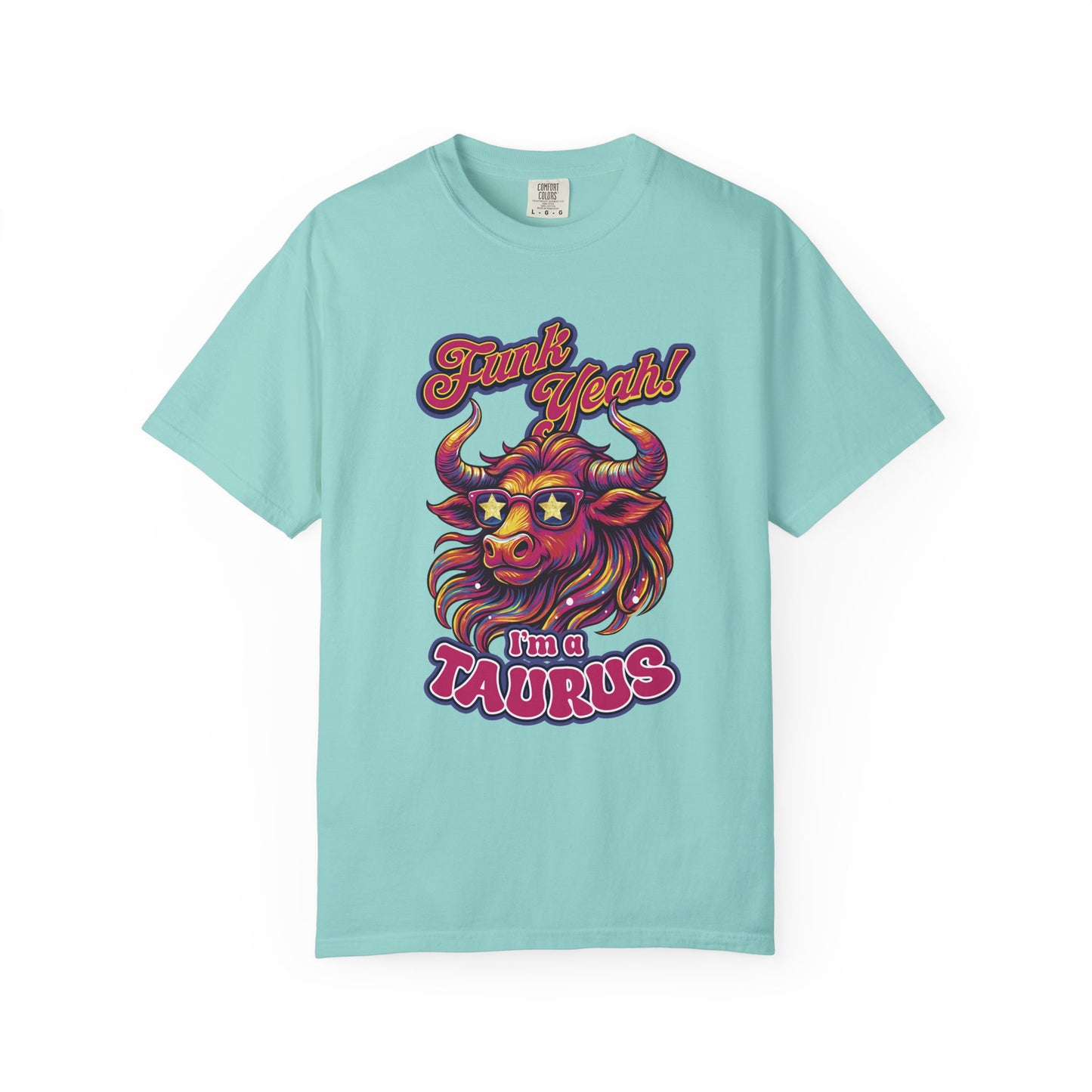 Funk Yeah I’m a Taurus Retro Tee – Multicolor Zodiac Shirt