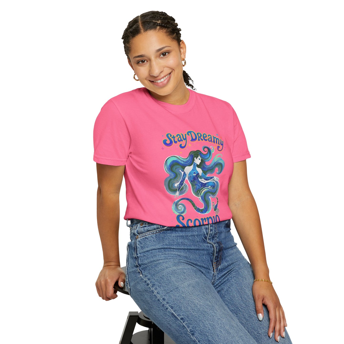 Stay Dreamy Scorpio – Mystical Mermaid Tee for the Celestial Siren