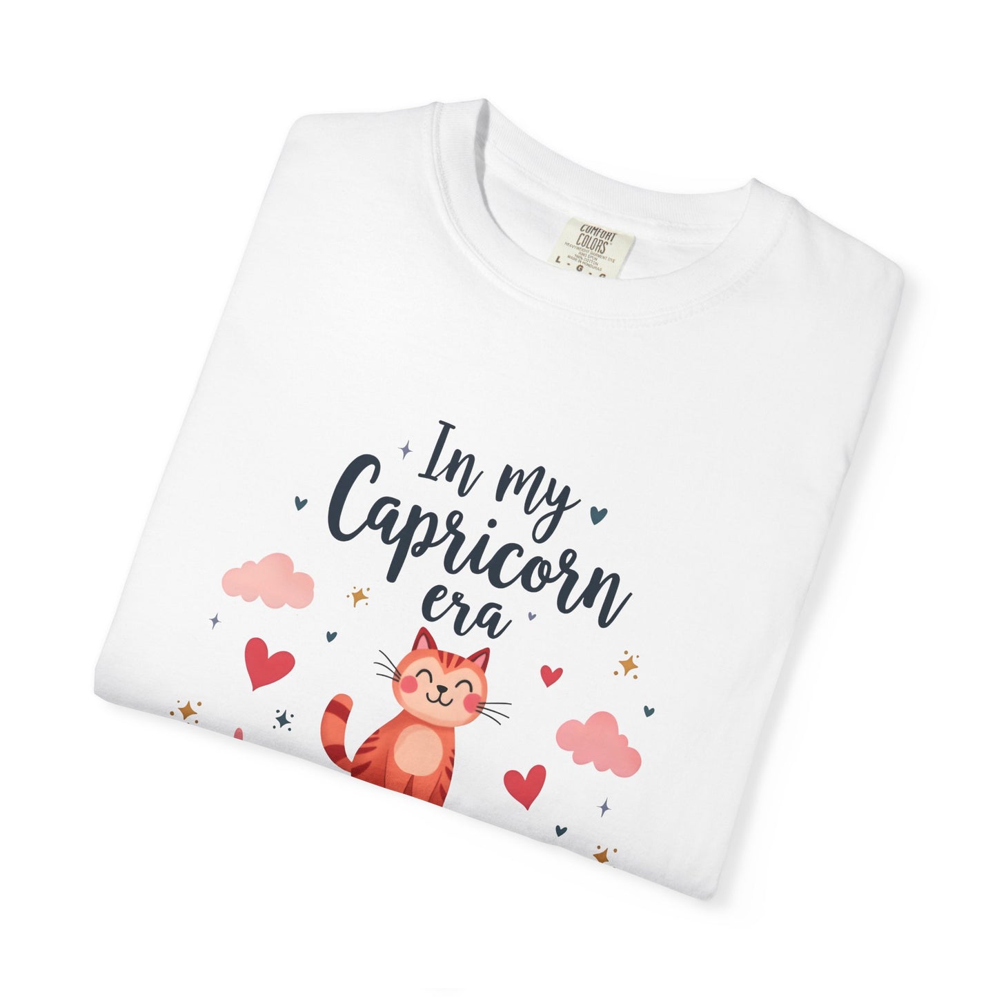 In My Capricorn Era – Cozy Cat Mountain Tee