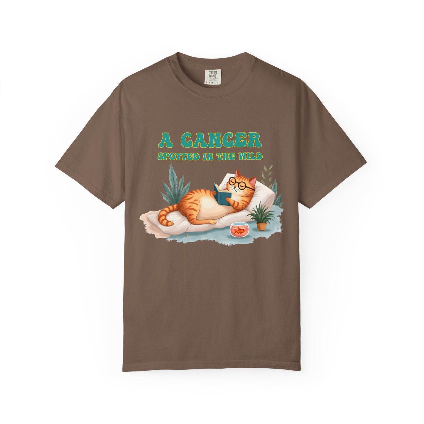 A Cancer Spotted in the Wild – Funny Zodiac Cat Tee