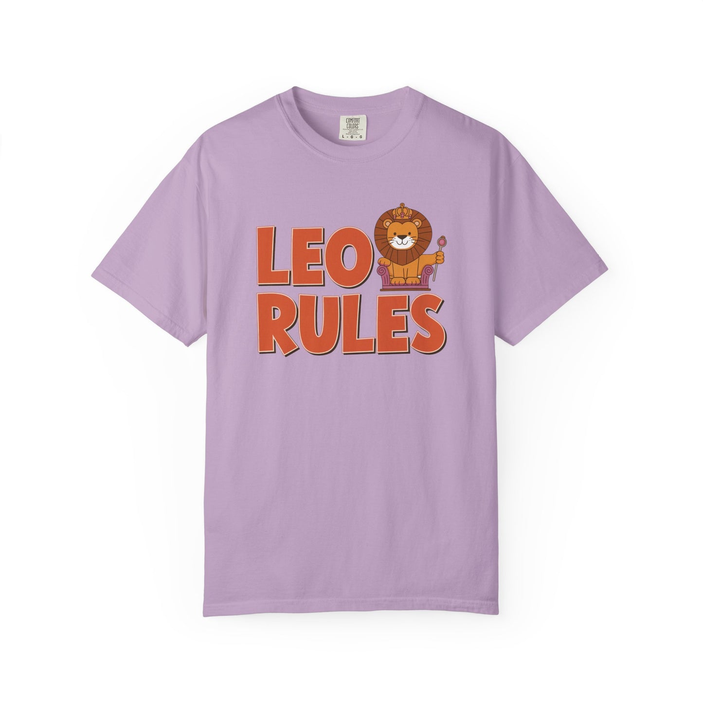 Leo Rules Tee – Funny Zodiac Shirt