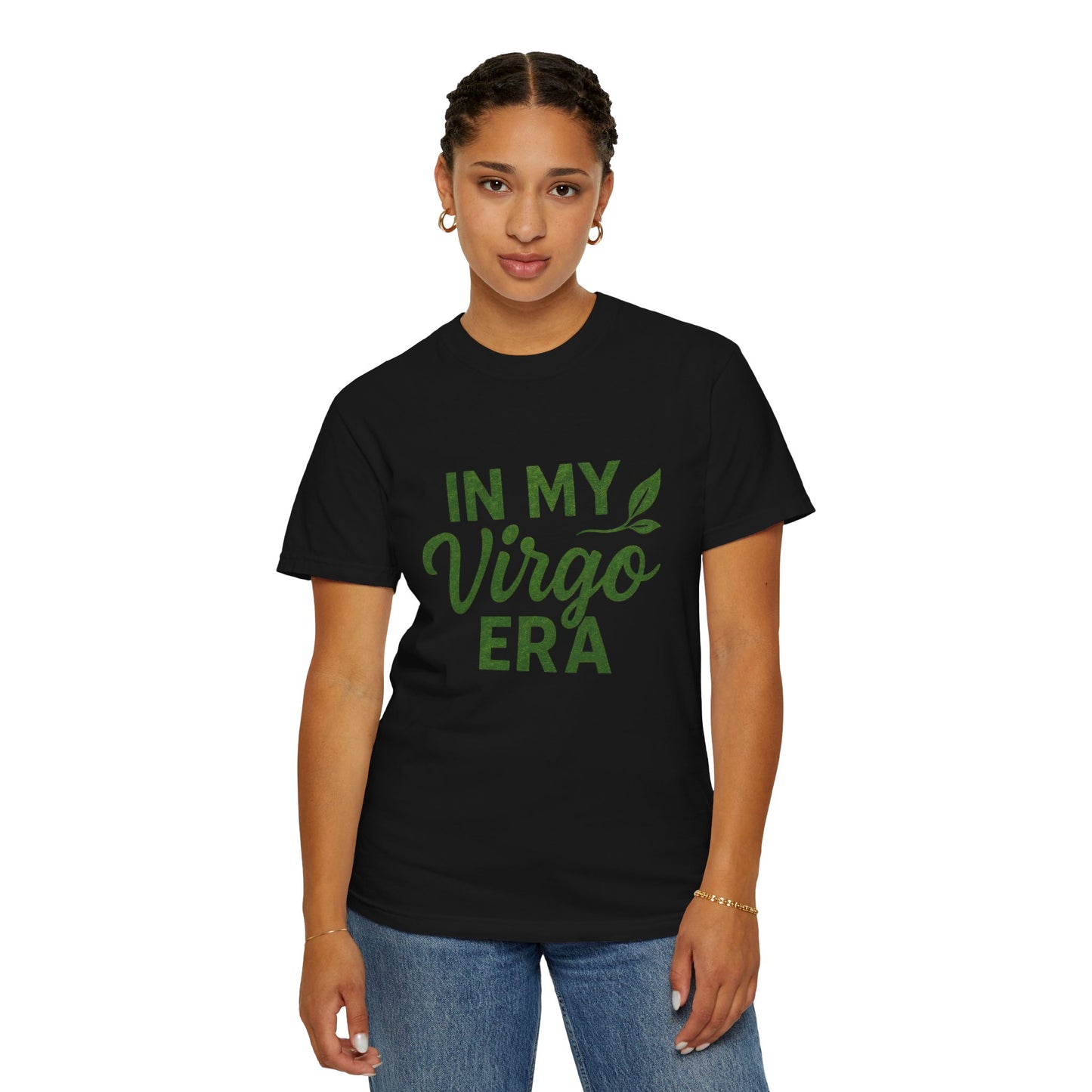 In My Virgo Era – Earthy Astrology Tee for Grounded Queens