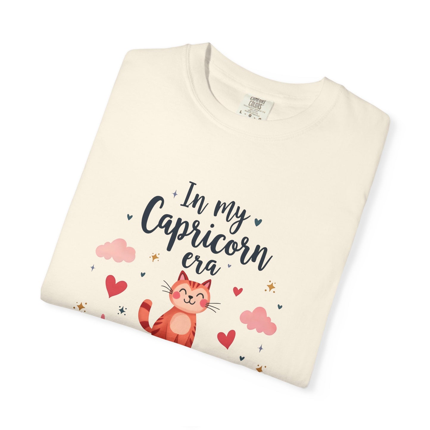 In My Capricorn Era – Cozy Cat Mountain Tee