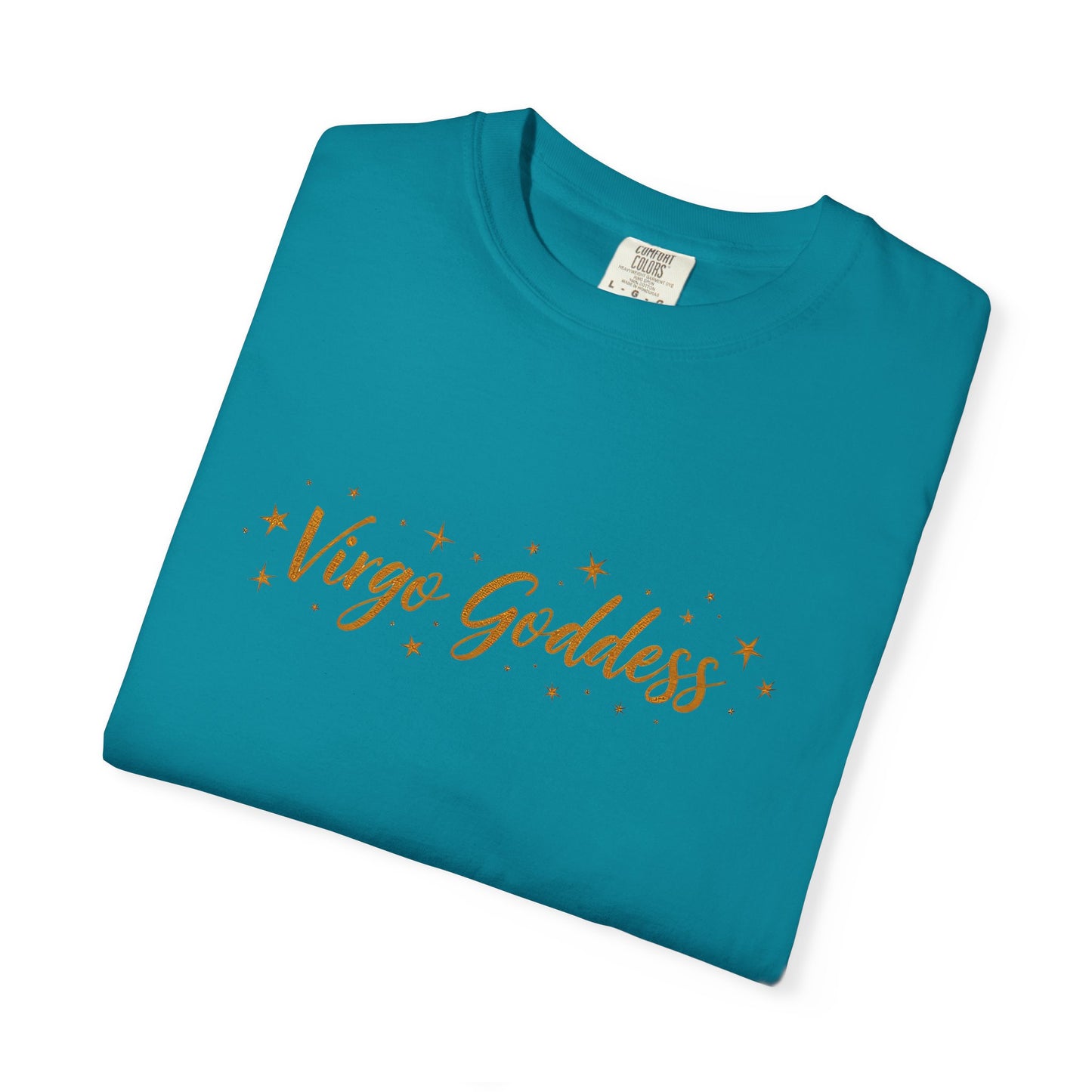 Virgo Goddess – Shimmery Witchy Zodiac Tee
