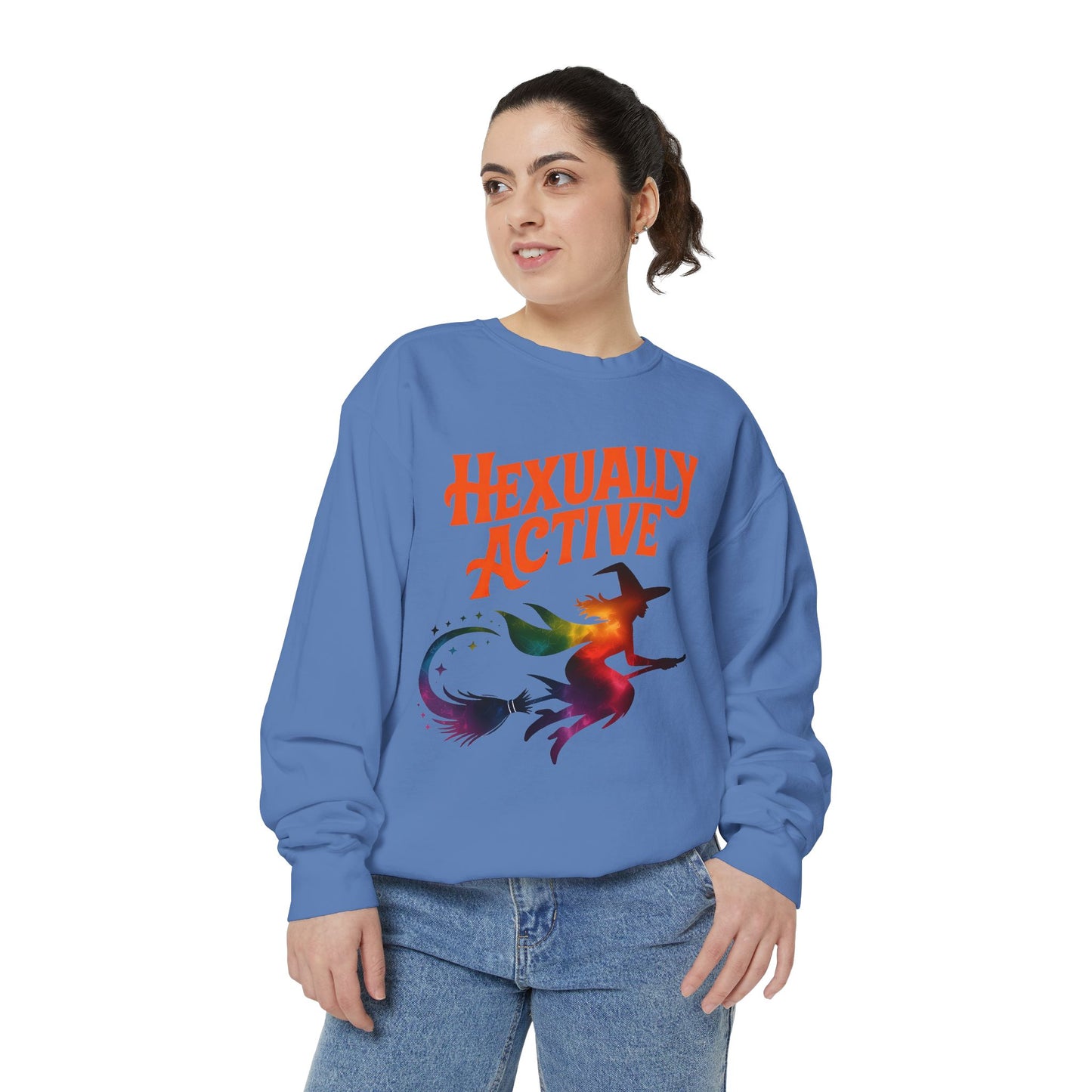 Hexually Active Sweatshirt – Retro Witch Pullover