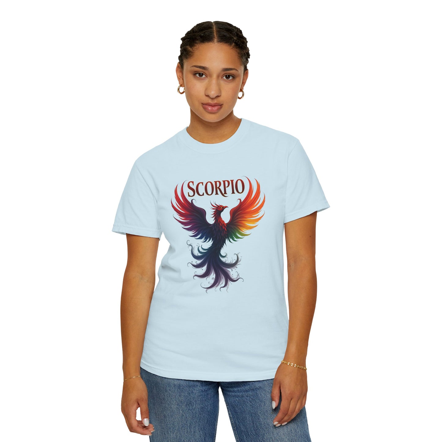 Scorpio Phoenix Tee β Multicolor Zodiac Shirt