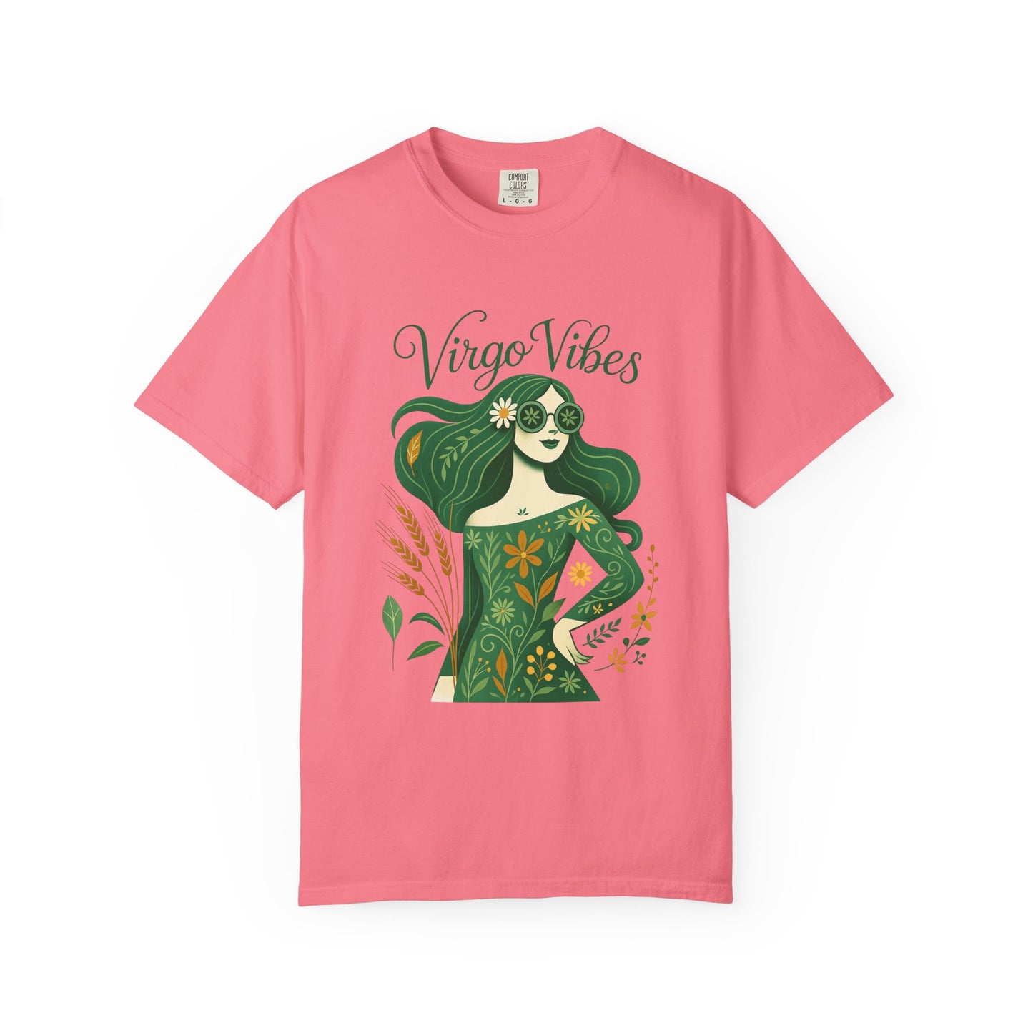 Virgo Vibes Vibrant Tee β Earthy Zodiac Shirt