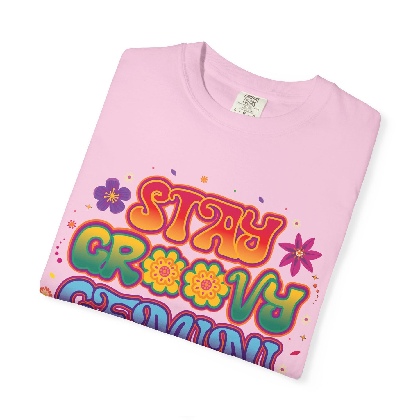 Stay Groovy Gemini – Flower Power Retro Zodiac Tee