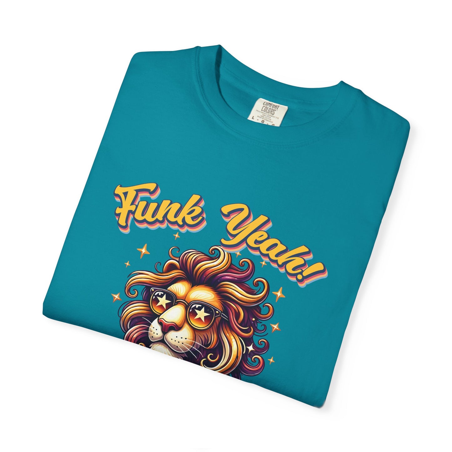 Funk Yeah I’m a Leo- Retro Groovy Lion T-Shirt