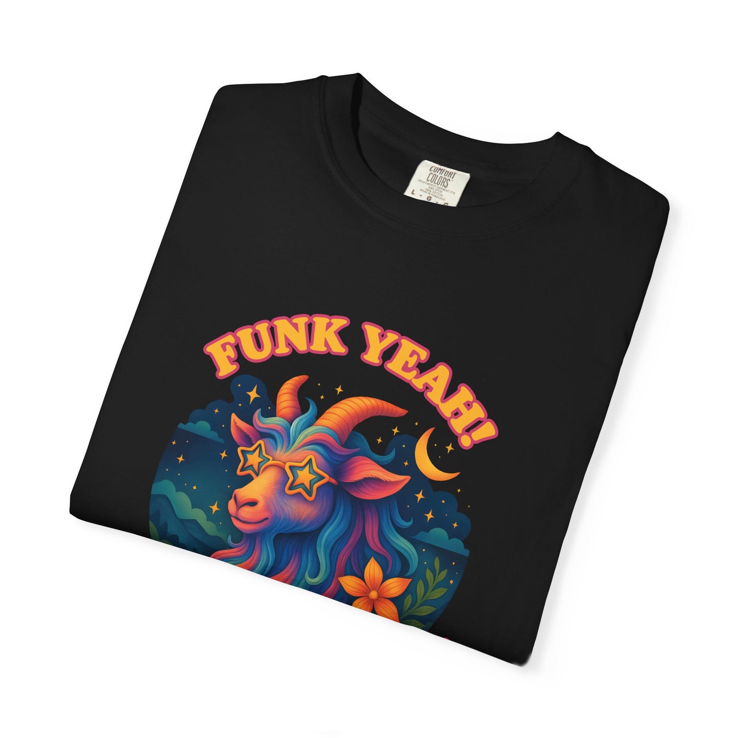 Funk Yeah! I’m a Capricorn – Retro Goat Groove Tee