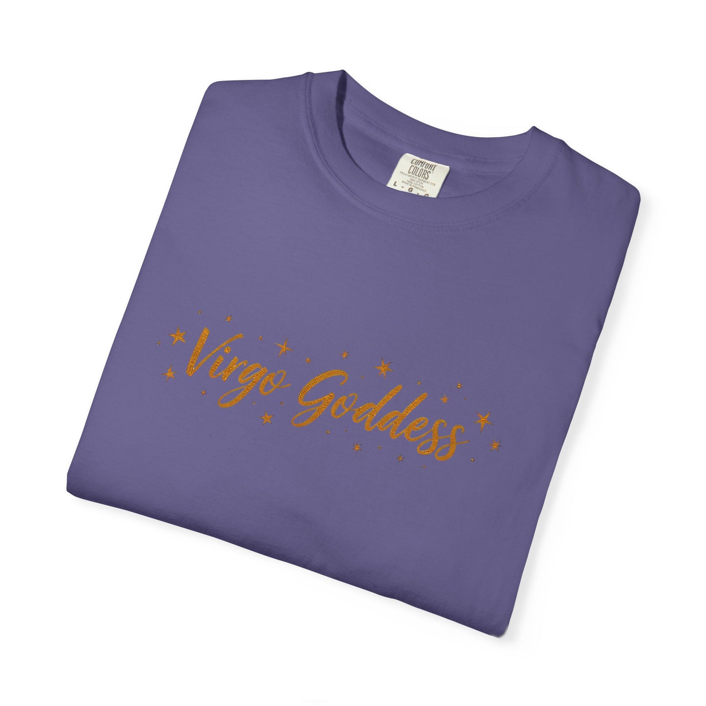Virgo Goddess – Shimmery Witchy Zodiac Tee