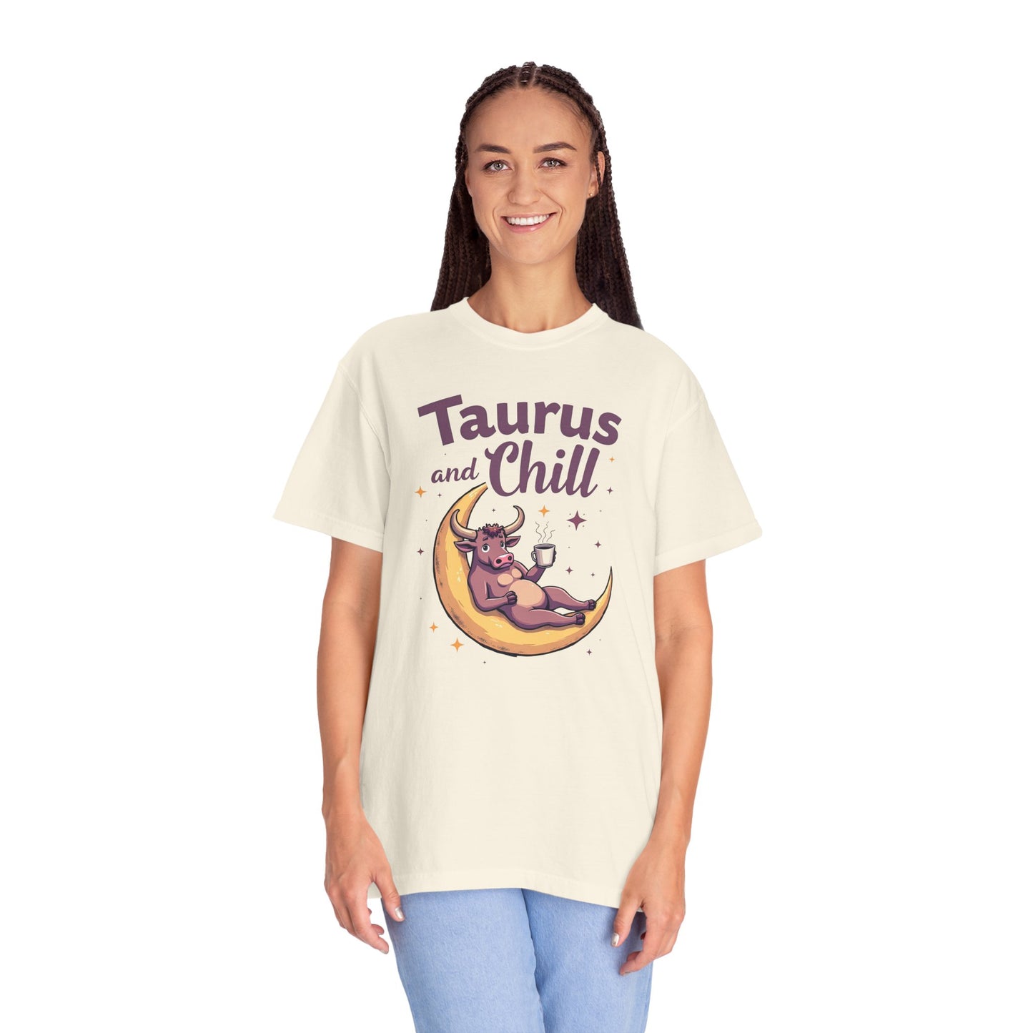 Taurus and Chill – Funny Zodiac Lounge Tee