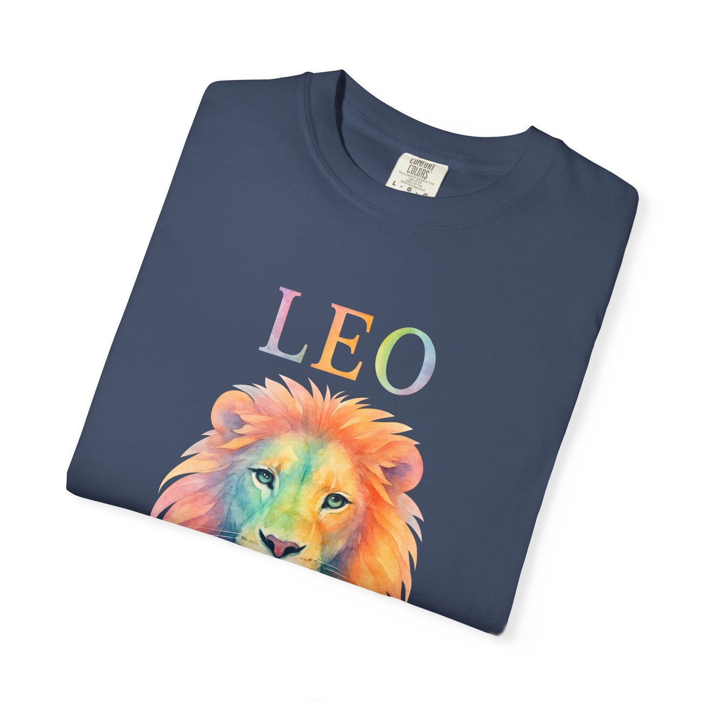 LEO Tee β Colorful Lion Zodiac Shirt