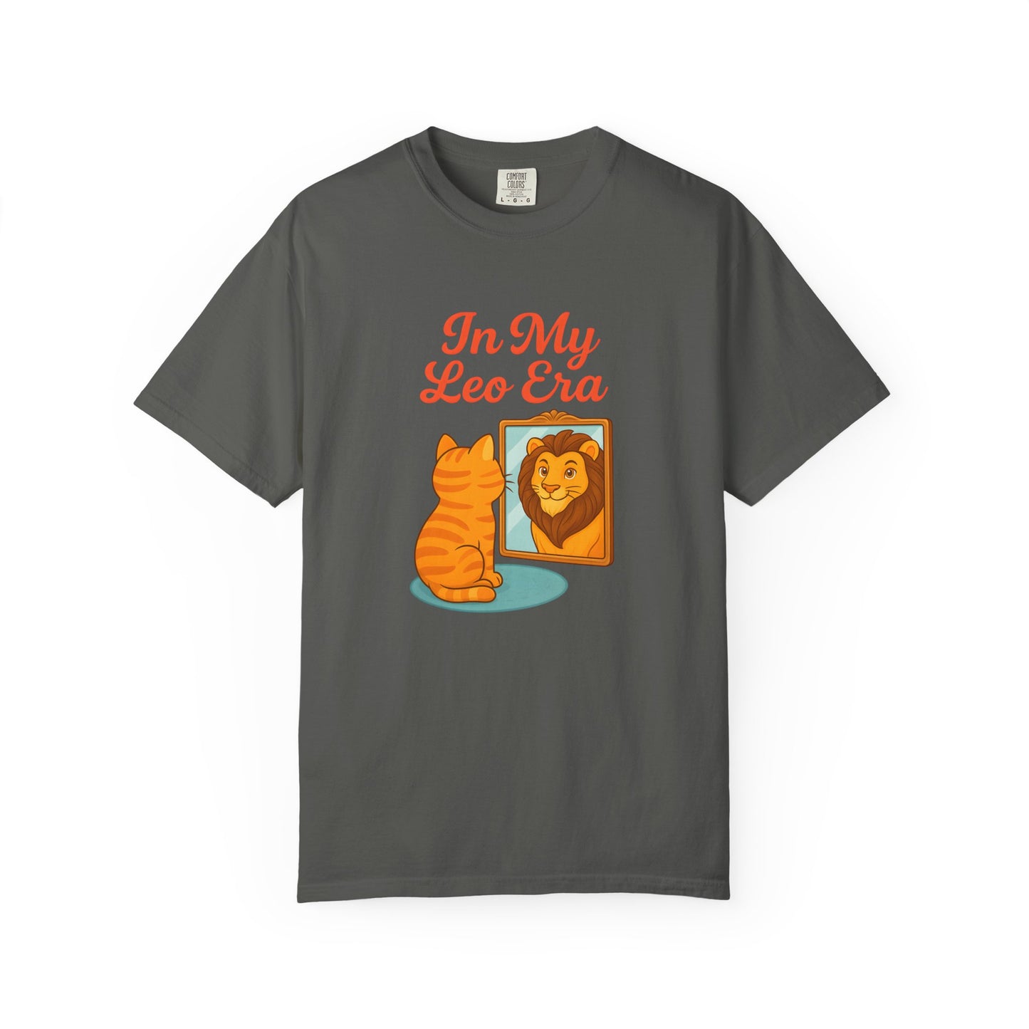In My Leo Era - Funny Cat and Lion Mirror Tee