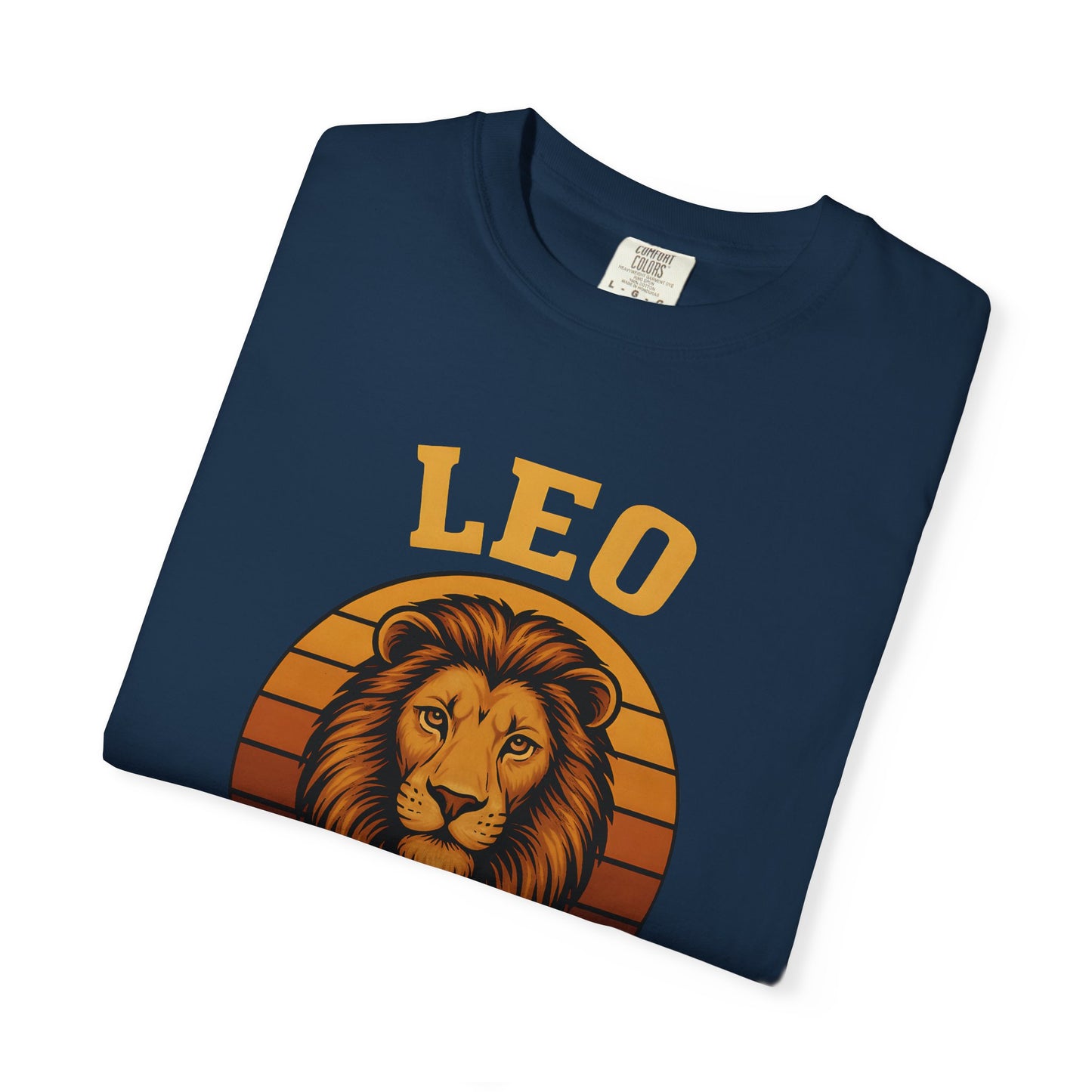 Leo Rules – Vintage Sunset Zodiac Tee