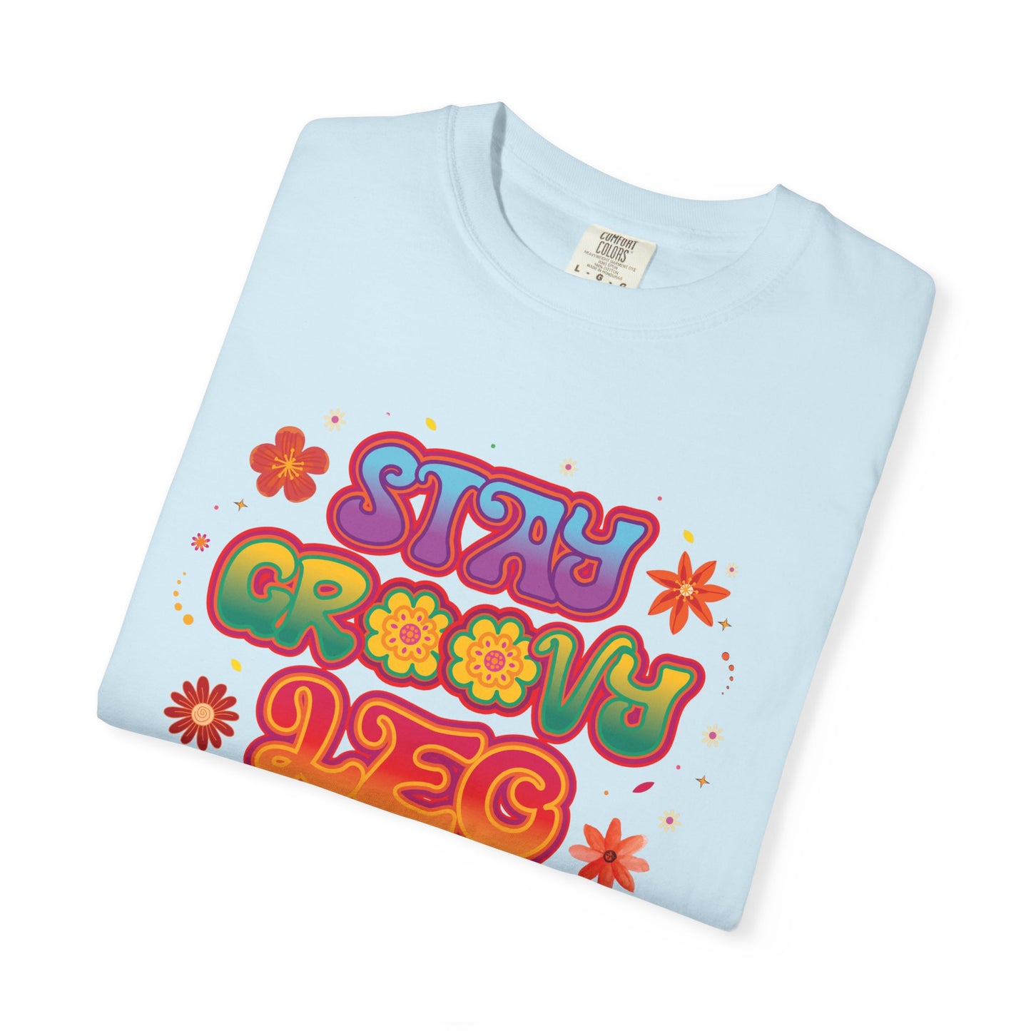 Stay Groovy Leo β Retro Zodiac Flower Power Tee