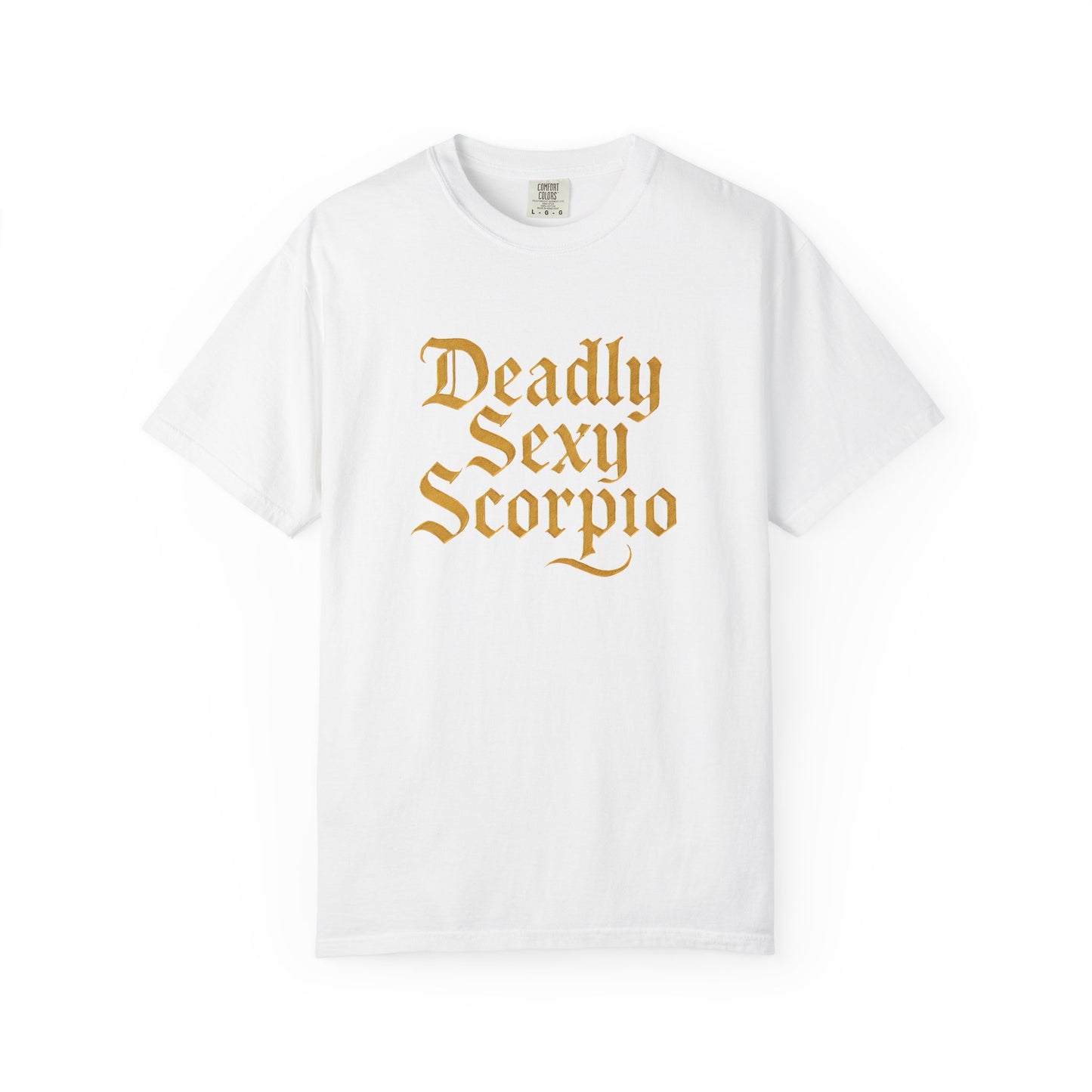 Deadly Sexy Scorpio Tee β Wicked Zodiac Shirt