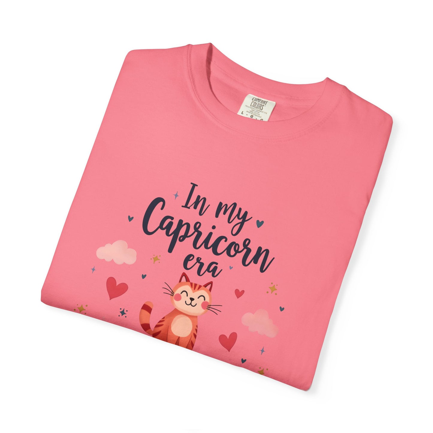 In My Capricorn Era – Cozy Cat Mountain Tee