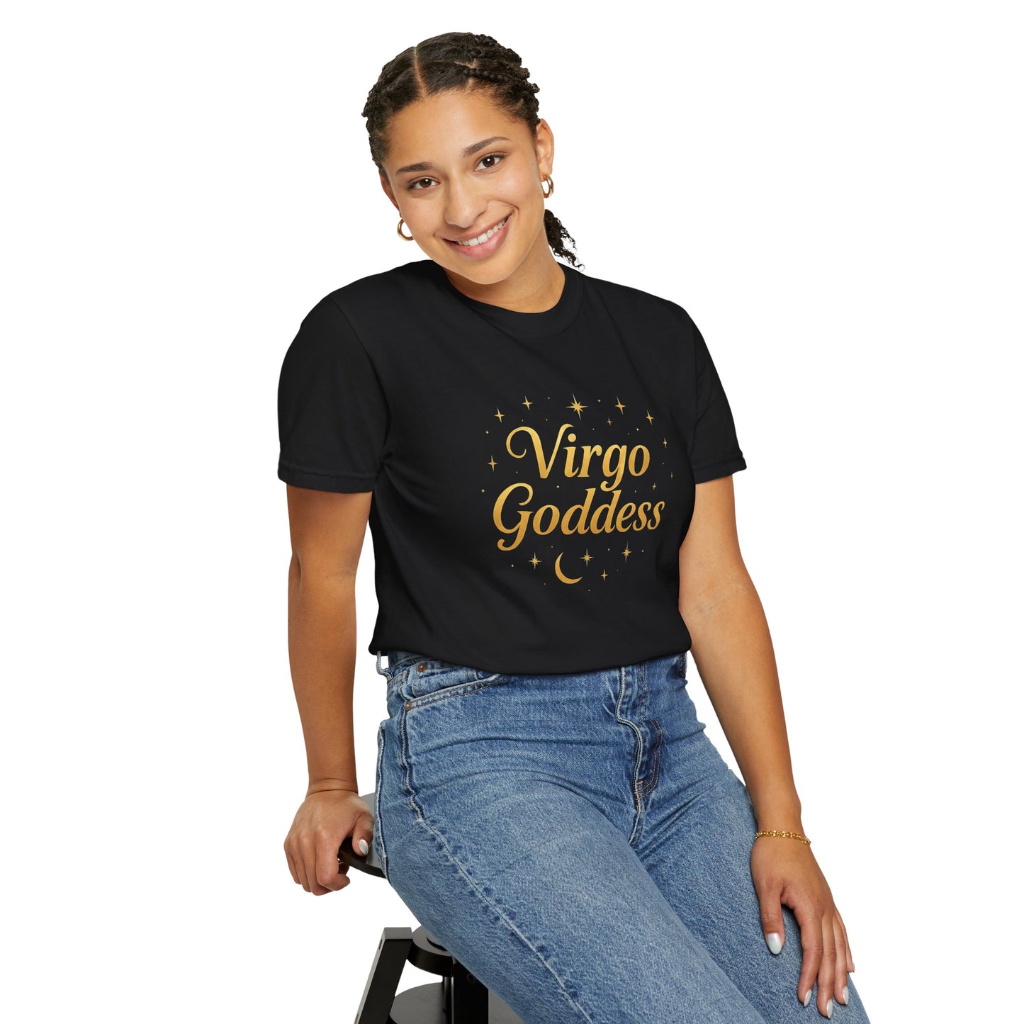 Virgo Goddess – Vibrant Witchy Zodiac Tee