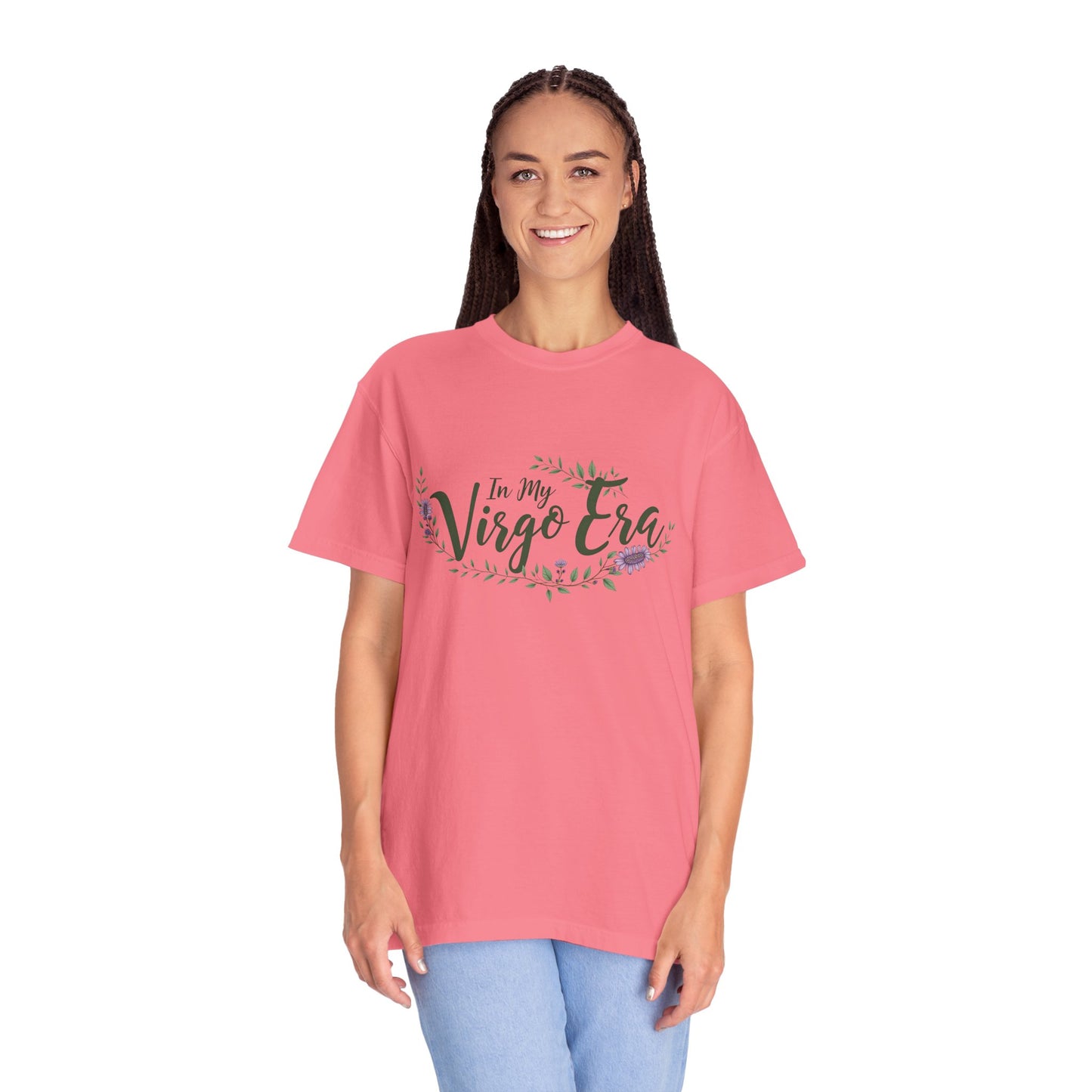 In My Virgo Era β Pretty Floral Zodiac Tee