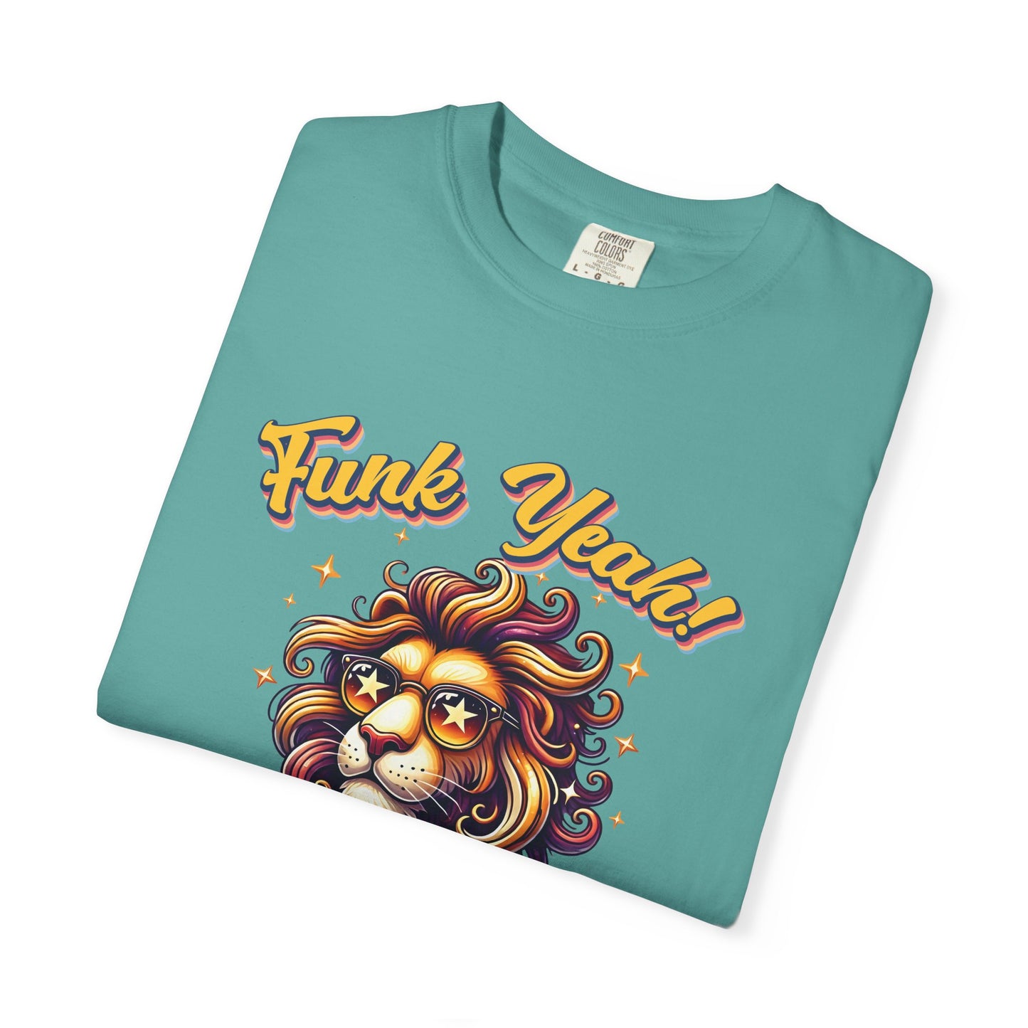 Funk Yeah I’m a Leo- Retro Groovy Lion T-Shirt