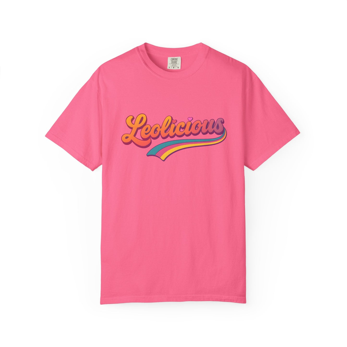 Leolicious β Retro Groovy Leo Zodiac Tee