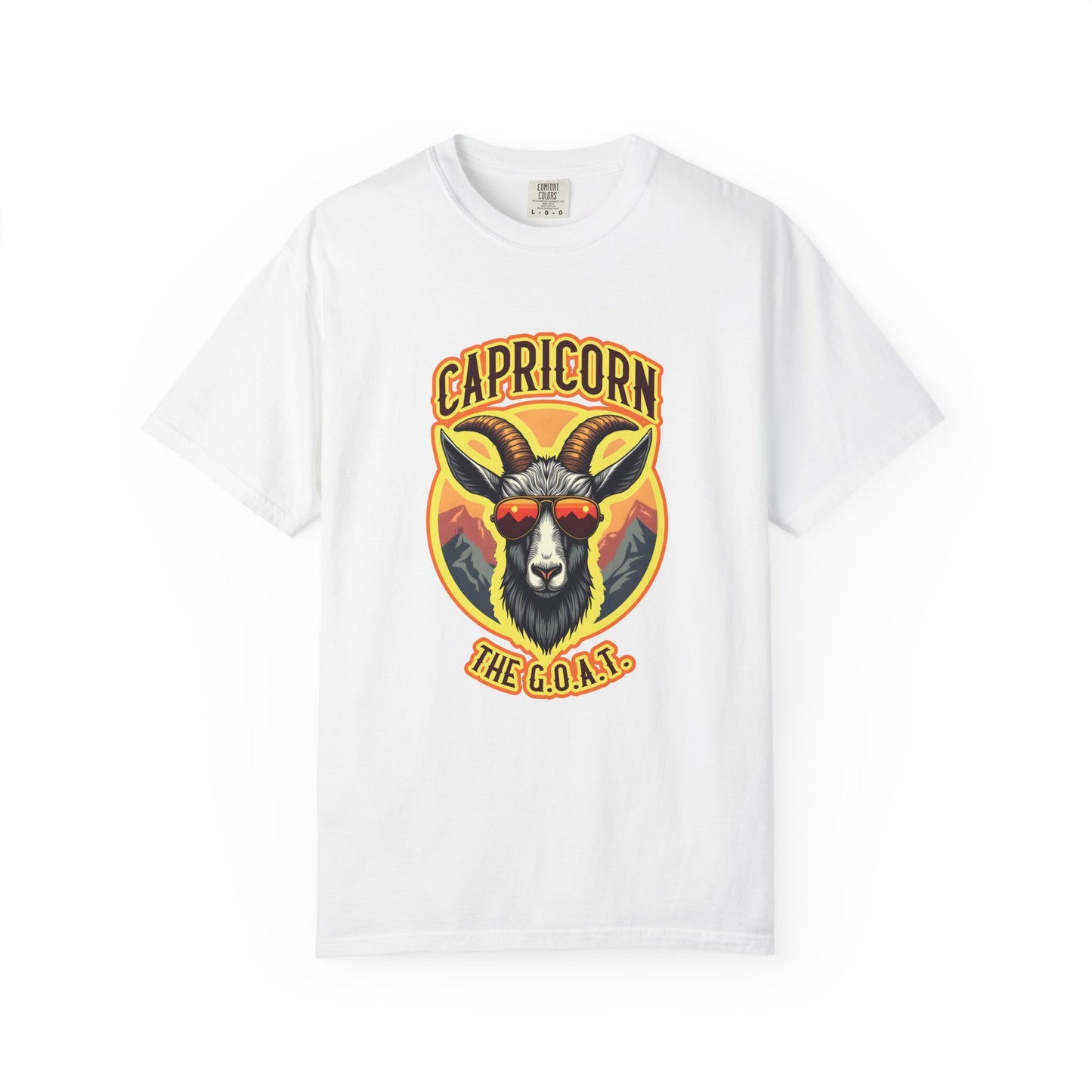 Capricorn The G.O.A.T – Mountain Majesty Zodiac Tee