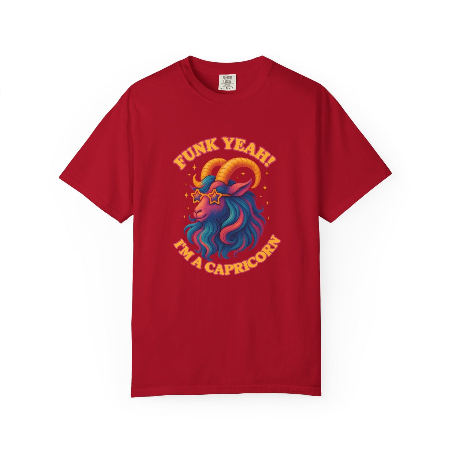 Funk Yeah! I’m a Capricorn – Psychedelic Goat Groove Tee