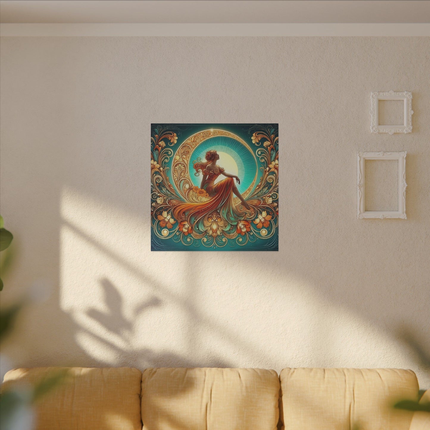 Rising Star - Glamorous Goddess Art Nouveau Wall Art